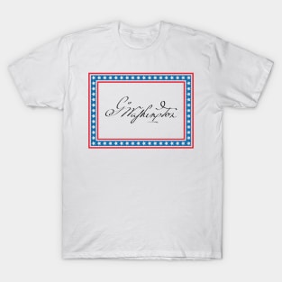 George Washington's signature T-Shirt